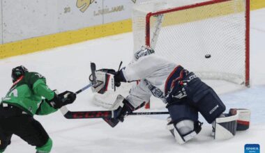 HK Olimpija vs. Hydro Fehervar AV 19-Xinhua