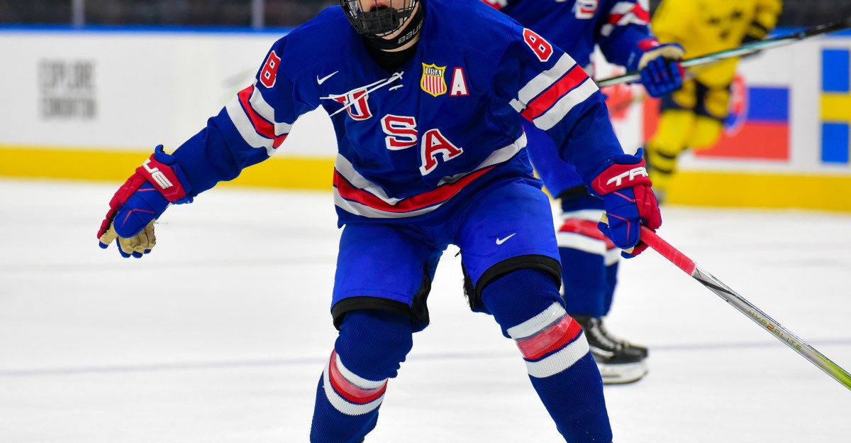 Boston College recruit Teddy Mutryn selected by the San Jose Sharks in the 3rd round of the 2025 NHL Draft