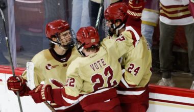 Top 10: Boston College Men’s Hockey Ranked #6 in National Poll