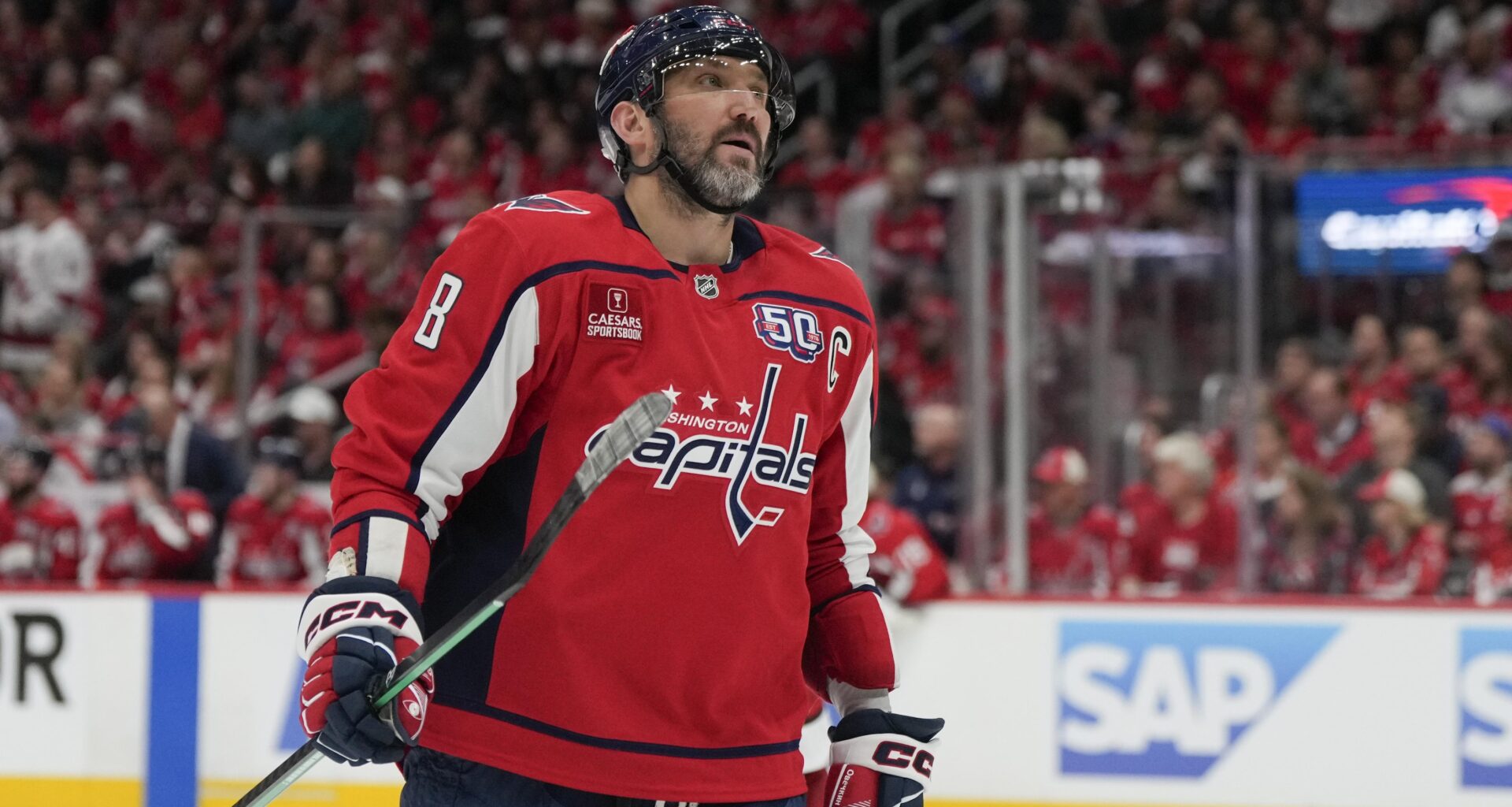 Alex Ovechkin, Capitals Unveil Screaming Eagle Alternate Uniform in Photos