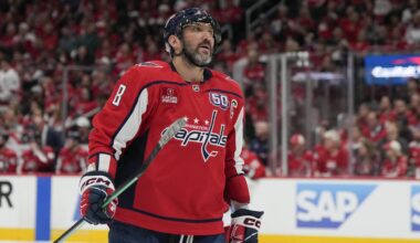 Alex Ovechkin, Capitals Unveil Screaming Eagle Alternate Uniform in Photos