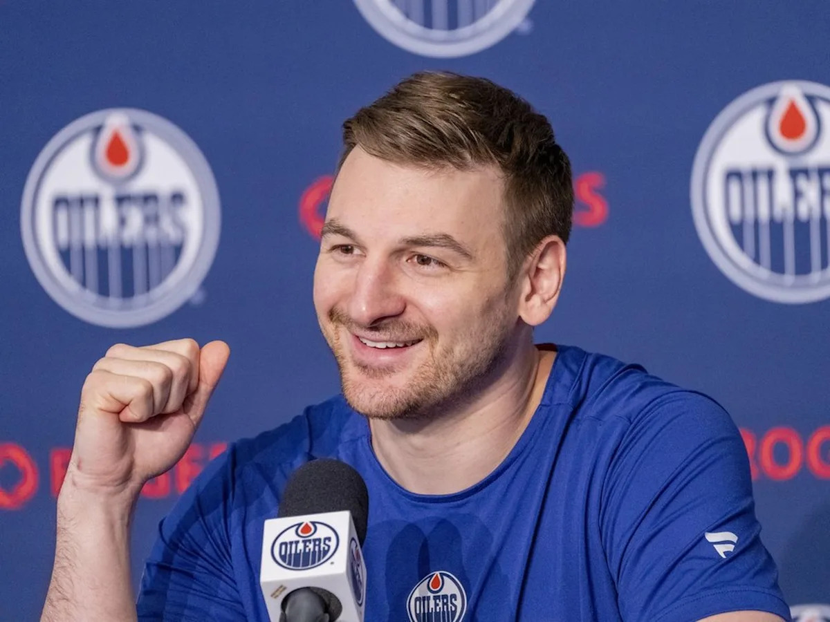 Oilers winger Zach Hyman likes progress of wrist surgery recovery