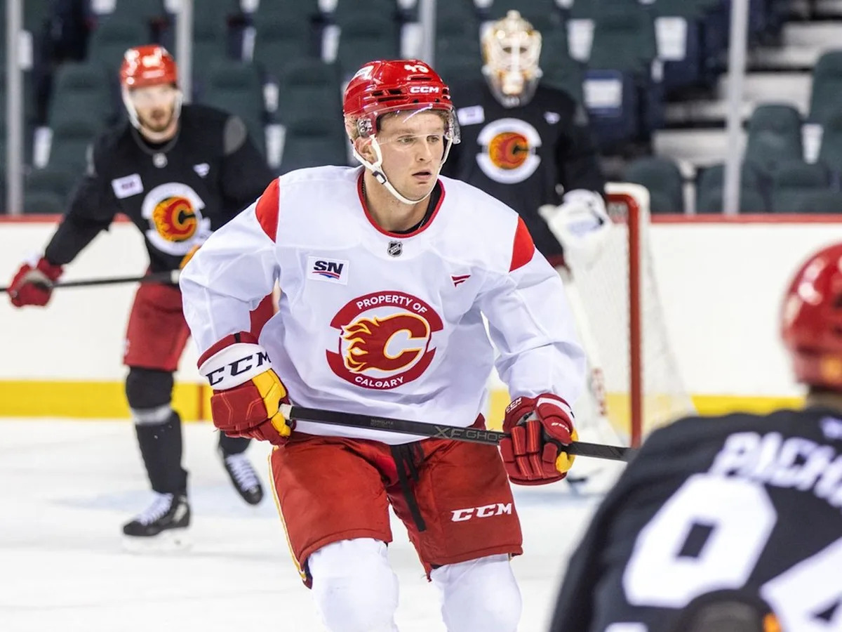 Calgary Flames prospects Andrew Basha, Etienne Morin among 13 players assigned to AHL