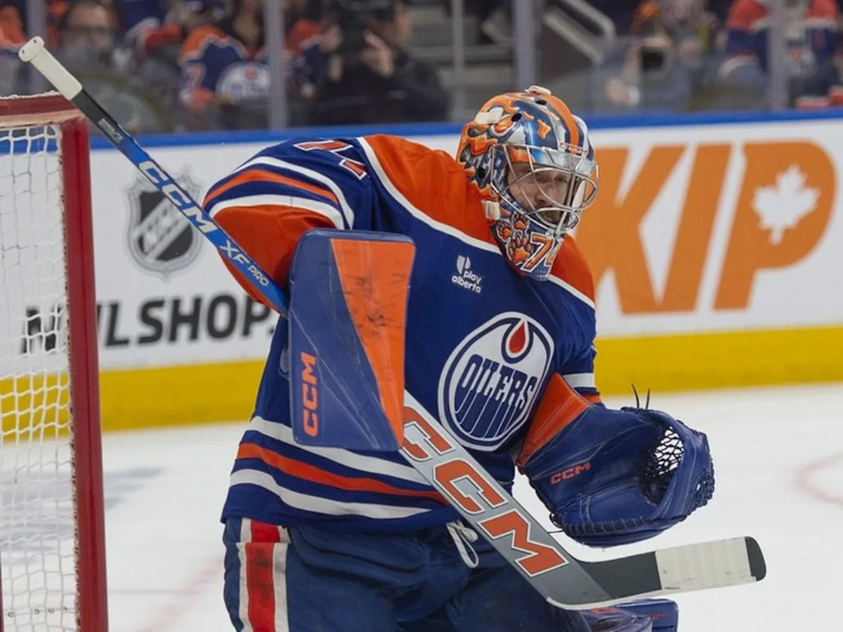 Can Oilers goalie Skinner turn into a winner by getting thinner?