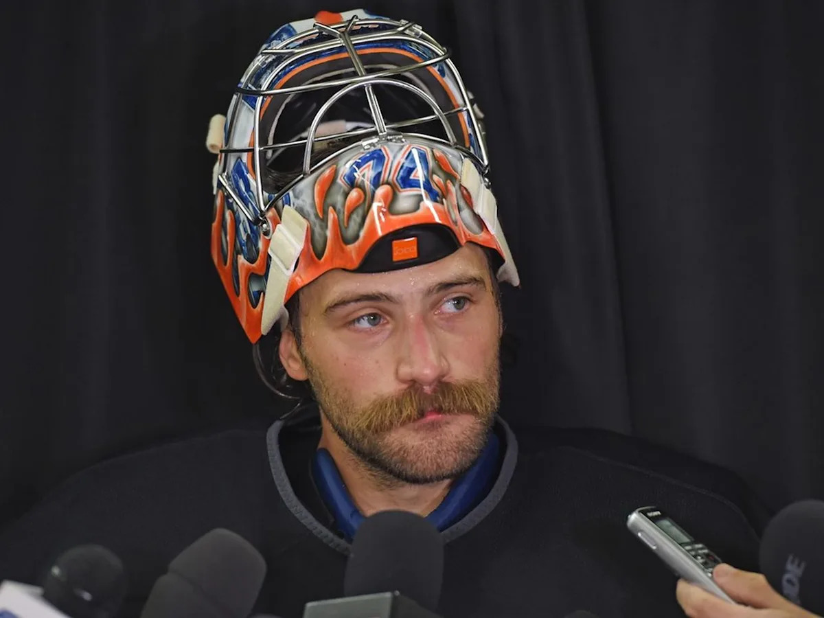 Stuart Skinner has big expectations between the pipes this season for Edmonton Oilers