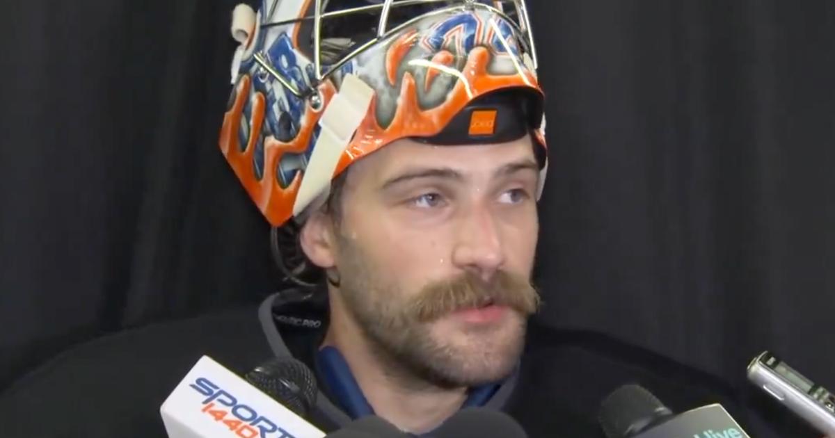 Fans torch Stuart Skinner after latest interview goes viral