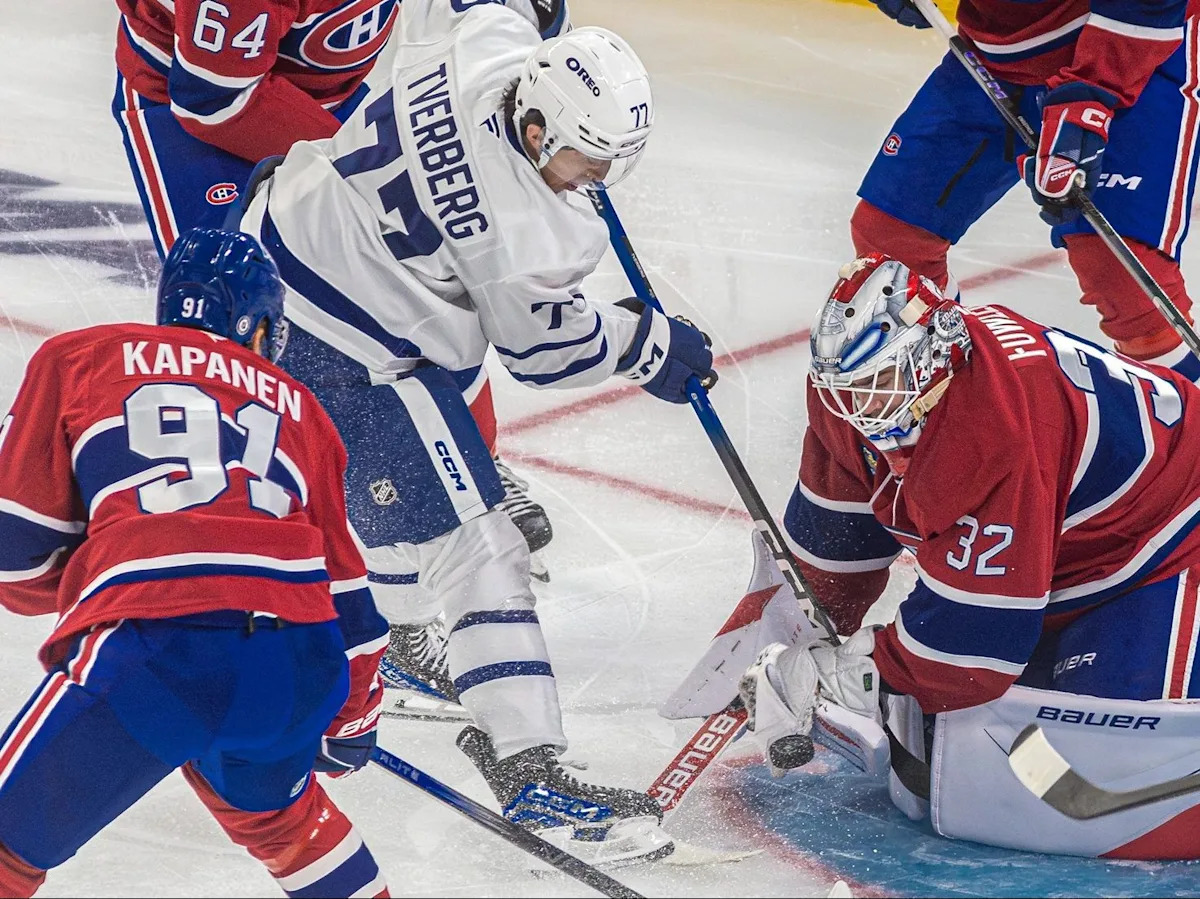 Scott Laughton, Steve Lorentz shine as Maple Leafs crush Canadiens