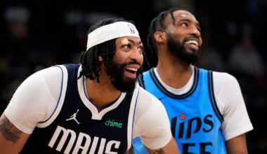 See what NFL team Mavericks’ Anthony Davis roots for and why