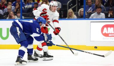 Hurricanes' Skyler Brind'Amour, after first taste of NHL, wants more