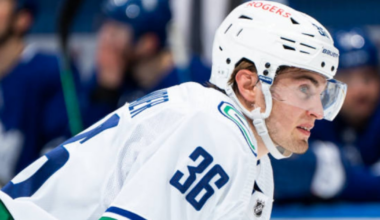 Canucks winger Nils Höglander out 8-10 weeks after lower-body surgery