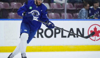 Canucks Training Camp Day 1 Recap: All eyes on Evander Kane | Jake DeBrusk and Pokemon