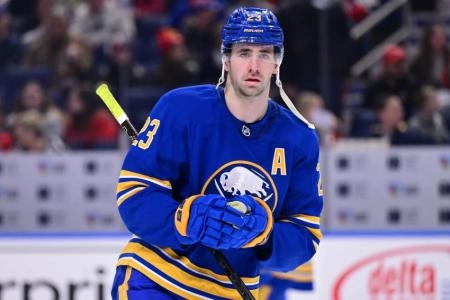 Mattias Samuelsson of the Buffalo Sabres.