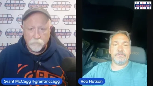 Grant McCagg and Rob Hutson on the Recrutes HabsCast podcast. Grant McCagg and Rob Hutson on the Recrutes HabsCast podcast.