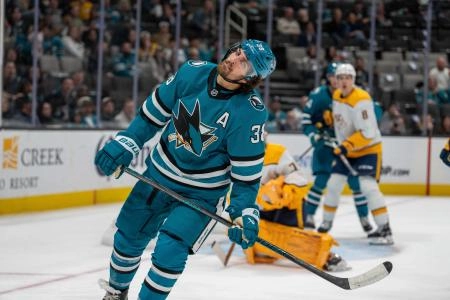 San Jose Sharks defenseman Mario Ferraro. San Jose Sharks defenseman Mario Ferraro.