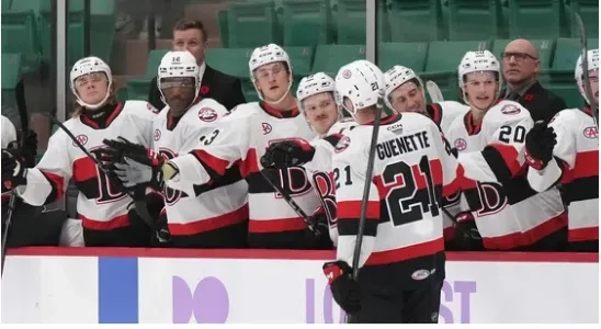 Max Guenette of the Belleville Senators.