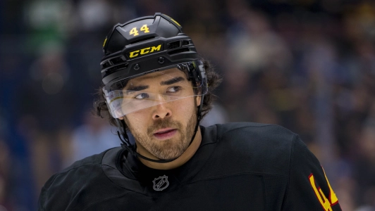 Vancouver Canucks power forward Kiefer Sherwood Vancouver Canucks power forward Kiefer Sherwood