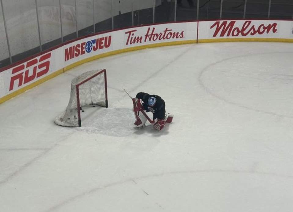 Frustrating Scene Live from Brossard Involving Goaltender Jakub Dobes