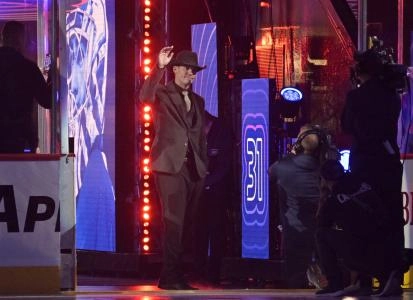Oct 12, 2022; Montreal, Quebec, CAN; Montreal Canadiens goalie Carey Price (31) waves to the crowd during player introductions before the game against the Toronto Maple Leafs at the Bell Centre