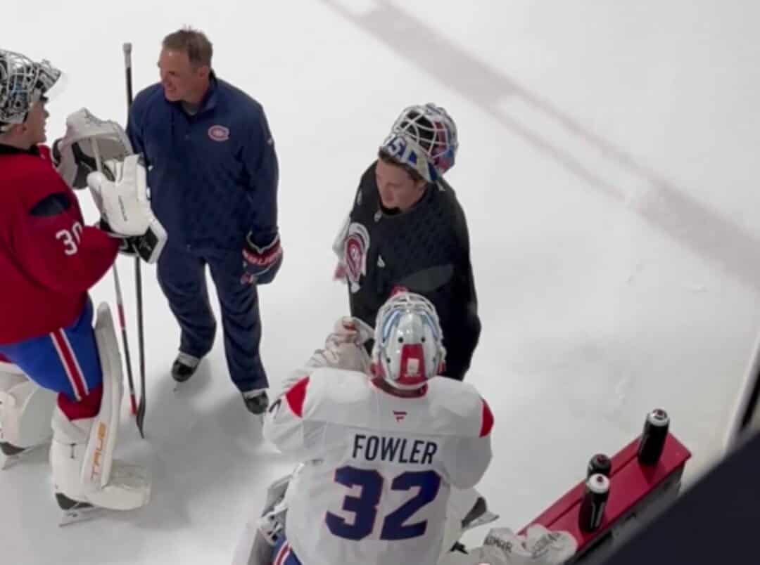 Unexpected Scene Between Jacob Fowler and Sam Montembeault After a Big Gesture Is Made