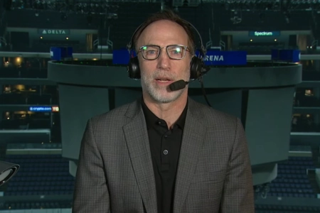Former NHLer, now broadcaster Ray Ferraro.