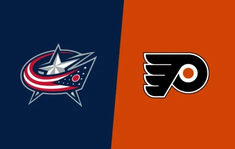 Blue Jackets and Flyers logos