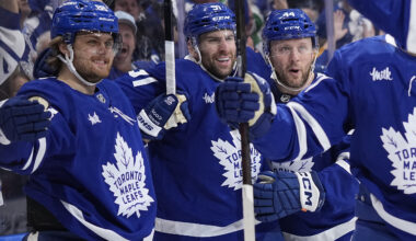 New Maple Leafs Forward Nicolas Roy Blown Away By Obvious Improvements of One New Teammate