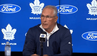 Craig Berube Opens Camp With Joke About the Maple Leafs' 'Core Four'