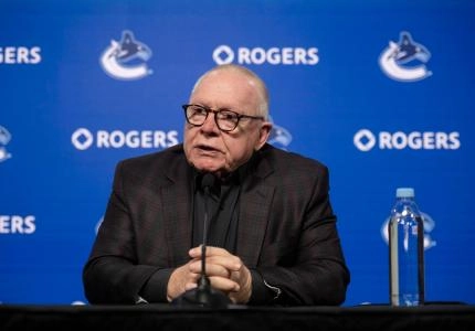 Vancouver Canucks President of Hockey Operations Jim Rutherford.