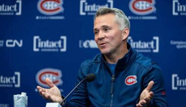 Martin St-Louis Reveals His Four Forward Lines and Where Florian Xhekaj Stands