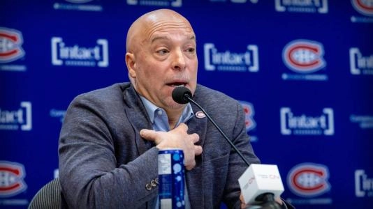 Habs GM Kent Hughes Habs GM Kent Hughes