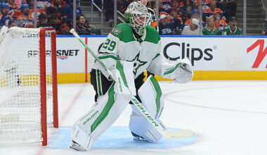 Jake Oettinger addresses dispute with coach after playoff loss to Oilers