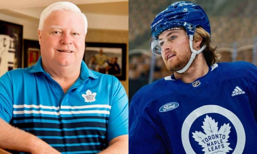 Joe Bowen (left) and William Nylander (right)