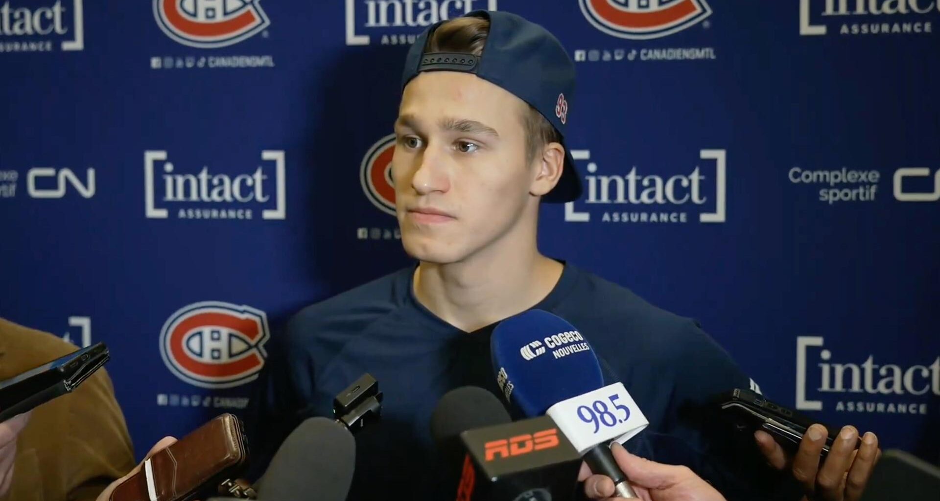 Ivan Demidov Showed Visible Frustration at Canadiens Camp After Power Play Drills