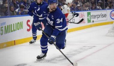 Maple Leafs Drop Early Hint About Who Skates Next to Auston Matthews