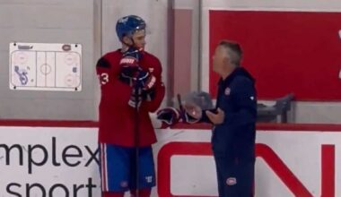 Video Emerges of Demidov and St-Louis in Heated Exchange After Frustrating Sequence During Practice