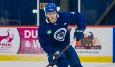 Exciting Top Prospect Jonathan Lekkerimaki Expected to Get Cut by the Vancouver Canucks