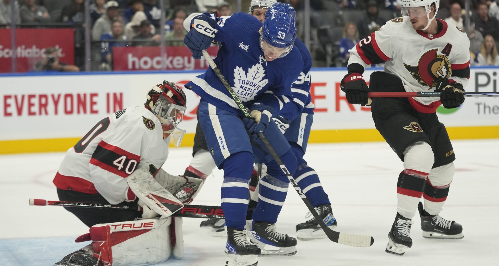 Pair of Exciting Young Stars IN Tonight Against Ottawa Senators, Leafs Confirm