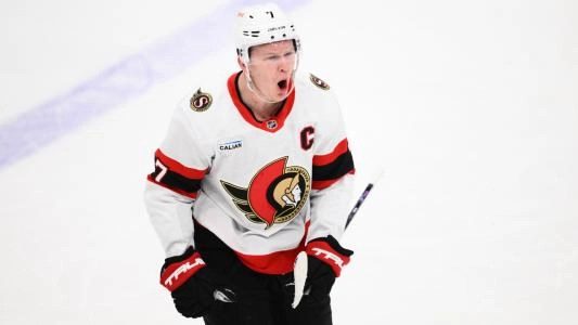 Brady Tkachuk of the Ottawa Senators.