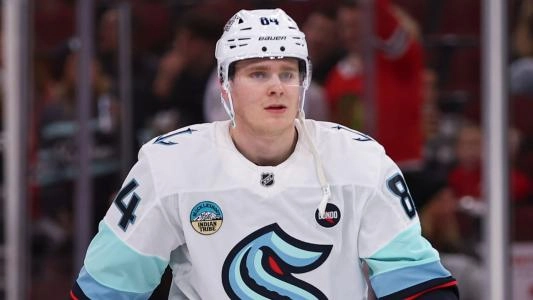 Seattle Kraken forward Kaapo Kakko.