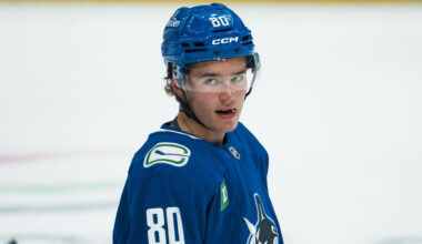 Vancouver Canucks Future Star Makes Bold Comments About NHL Chances This Year