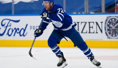 Maple Leafs Place Three Players on Waivers Following Saturday's Practice