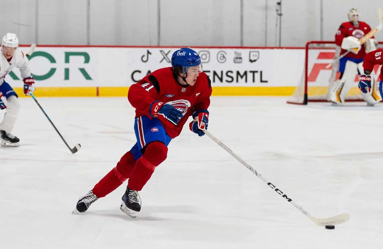 Canadiens' Late Draft Steal Already Growing and Adding Size Since Being Picked