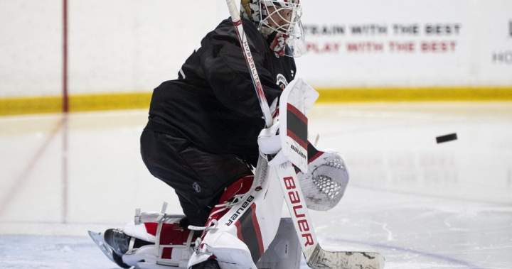 Ullmark nets shutout as Senators beat Devils 2-0