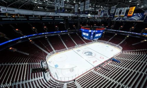 Rogers Arena, home of the Vancouver Canucks.
