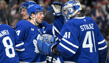 Auston Matthews Delivers Class Act for Anthony Stolarz After Leafs Contract News