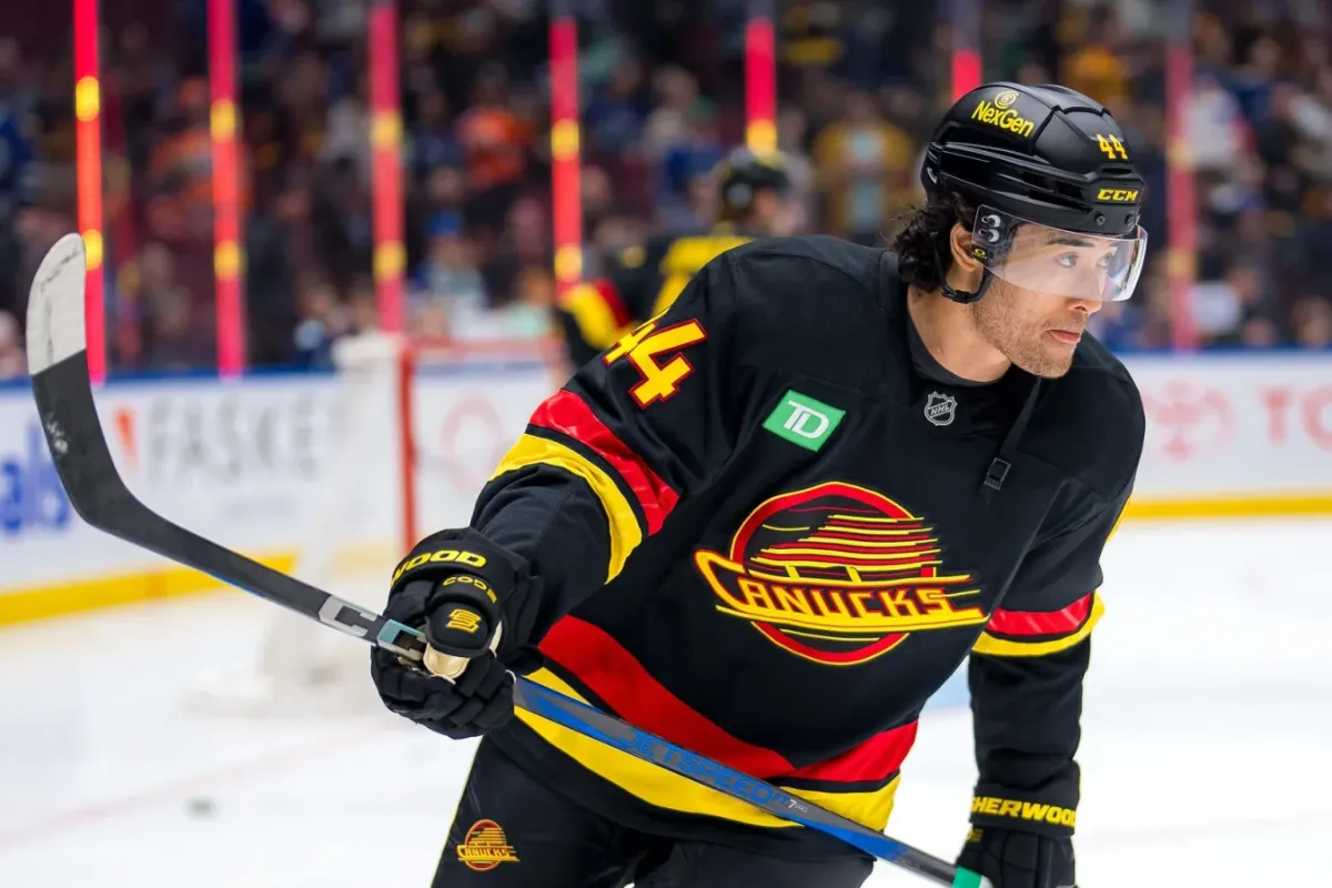 Vancouver Canucks Speak on Where They Stand with Kiefer Sherwood's Next Contract