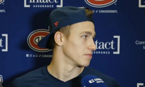 Canadiens forward Ivan Demidov Canadiens forward Ivan Demidov