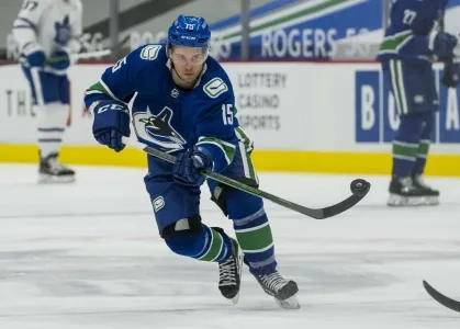 Former Vancouver Canucks forward Matthew Highmore.