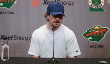 Terrible update on Wild forward Mats Zuccarello.