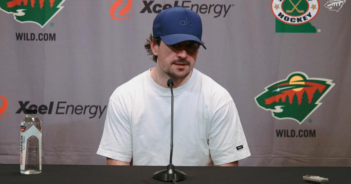 Terrible update on Wild forward Mats Zuccarello.